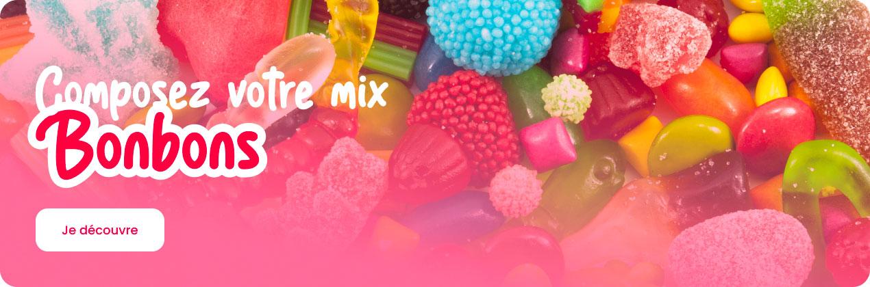 Composez votre mix de bonbons